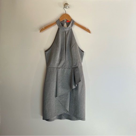 Banjul Dresses & Skirts - BANJUL GRAY MINI DRESS , SIZE:MEDIUM
